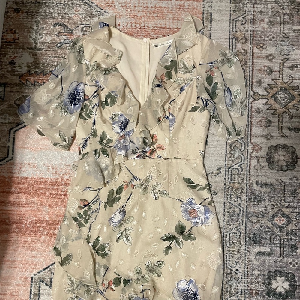 Mini floral dress